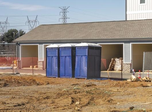 the number of construction portable restrooms needed for a job site depends on the size and period of the project, as well as the number of workers on site